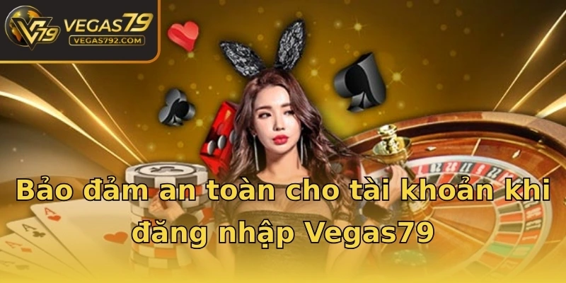 Bảo đảm an toàn cho tài khoản khi đăng nhập Vegas79