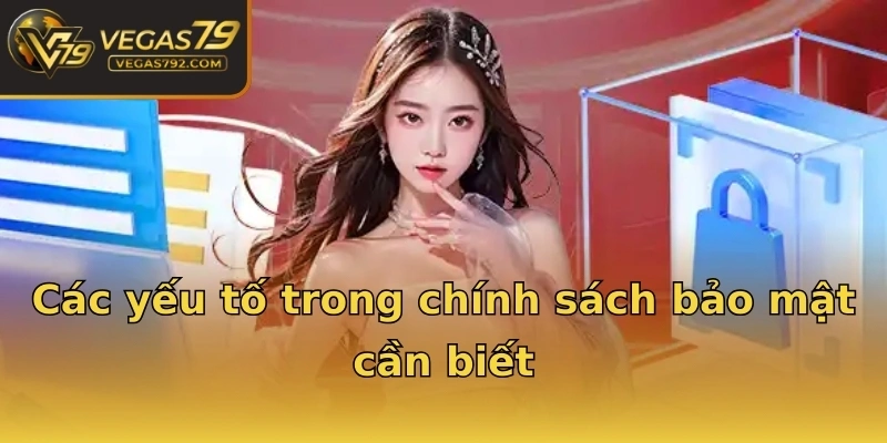 Các yếu tố trong chính sách bảo mật cần biết