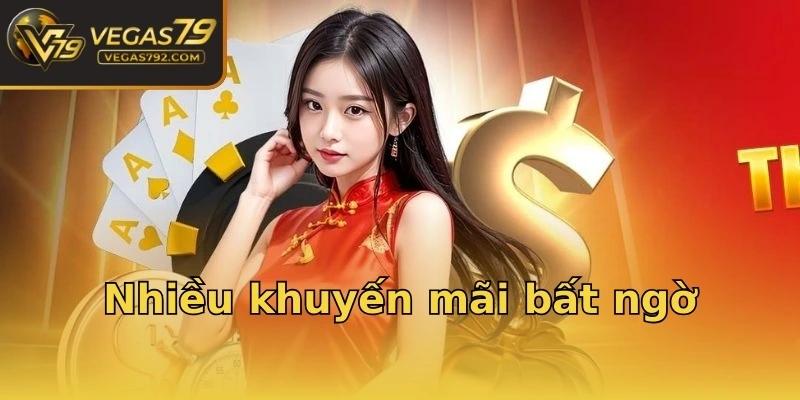 Nhiều khuyến mãi bất ngờ